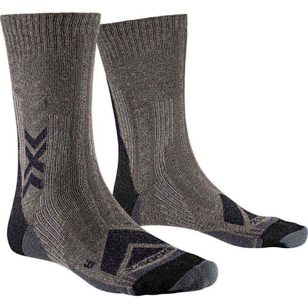 X-socks Strumpor Hike Perform Merino Crew Grå EU 35-38 Man