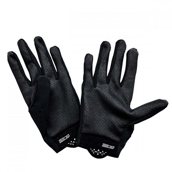 100percent Lange Handsker Sling Sort XL Kvinde