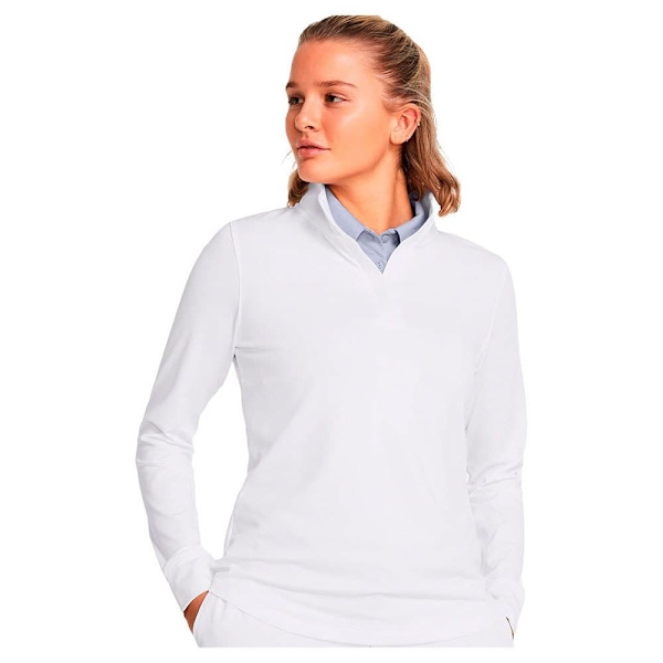 Under Armour Golf Kvinna Halv Zip Fleece Playoff 1/4 Zip  L Kvinna