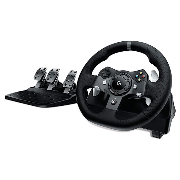 Logitech Hjul+pedaler Driving Force G920 Pc/xbox Sort