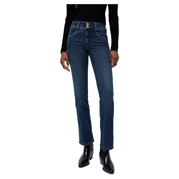 Salsa Jeans Secret Straight Fit Jeans Blå 33 / 32 Kvinna