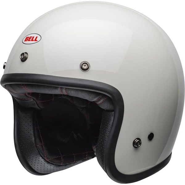 Bell Custom 500 öppen Hjälm Vit S