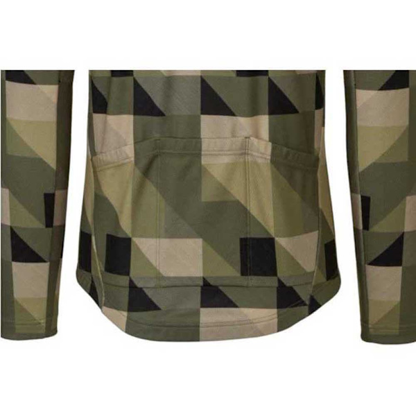 Agu Triangle Stripe Essential Langærmet Trøje Grøn M Mand