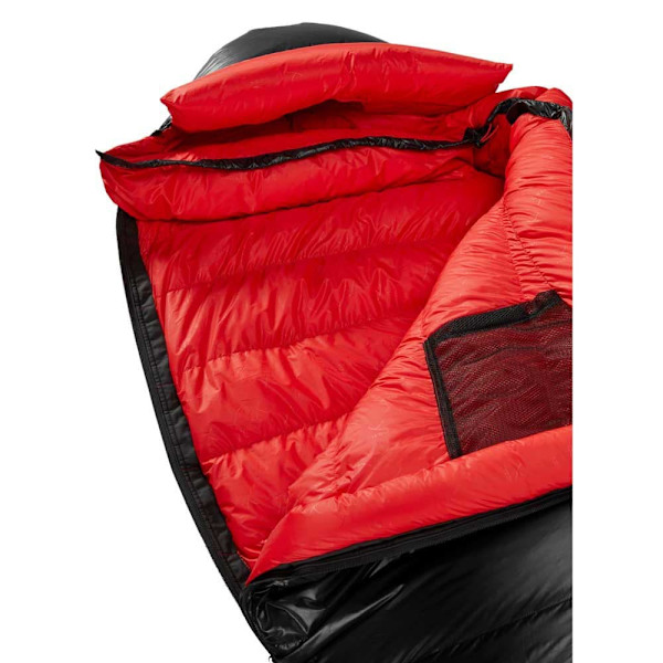 Nordisk Vib 800 Sovsäck Svart Short / Left Zipper