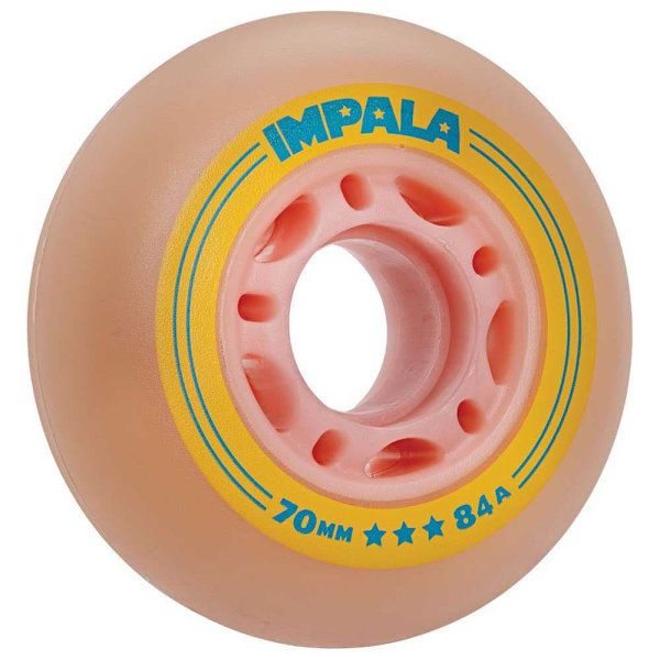 Impala Rollers Inline Pyörä 4 Yksiköitä Valkoinen 70 mm
