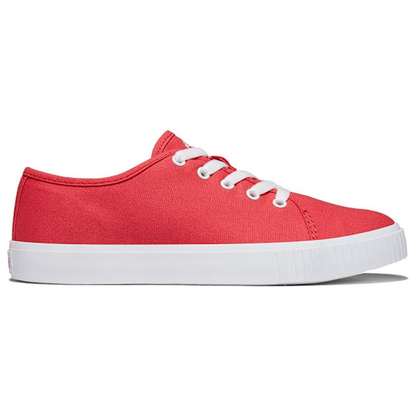 Timberland Skyla Bay Canvas Oxford Skor Röd EU 37 1/2 Kvinna
