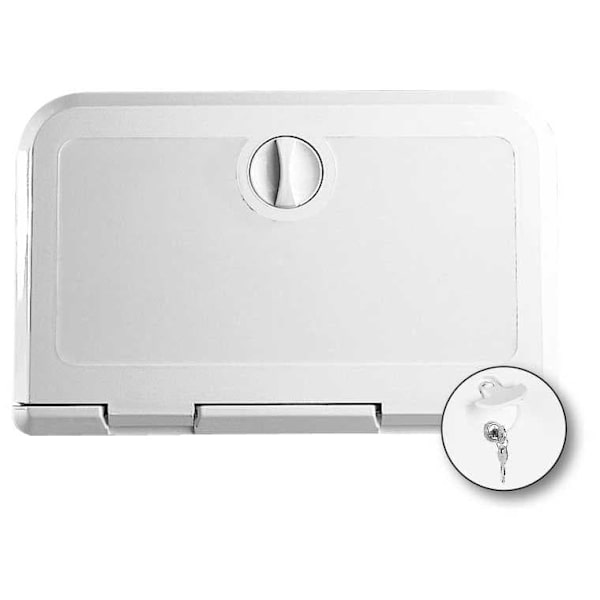 Nuova Rade Hatch For Vhf/radiocd With Lock Hvid