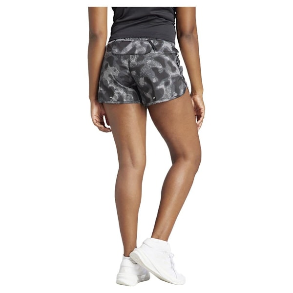 Adidas Shorts Own The Run Excite Aop 4´´ Sort XS Kvinde