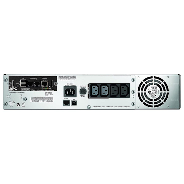 Apc Ups Smart 1500va Lcd Rm 2u Musta One Size / EU Plug