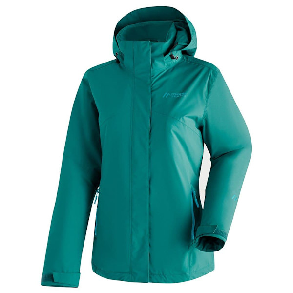 Maier Sports Regnjacka Med Full Dragkedja Metor Therm Rec W Grönt M-L / Regular Kvinna