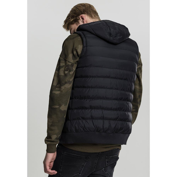 Urban Classics Vest Bubble Hooded Sort M Mand