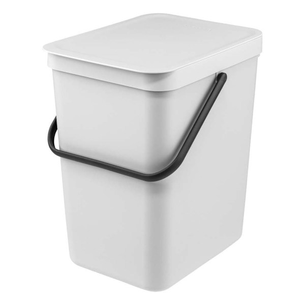 Brabantia Skraldespand Sort & Go 25l Transparent