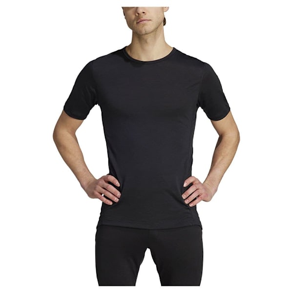Adidas Lyhythihainen T-paita Xperior Merino 150 Baselayer Musta M Mies