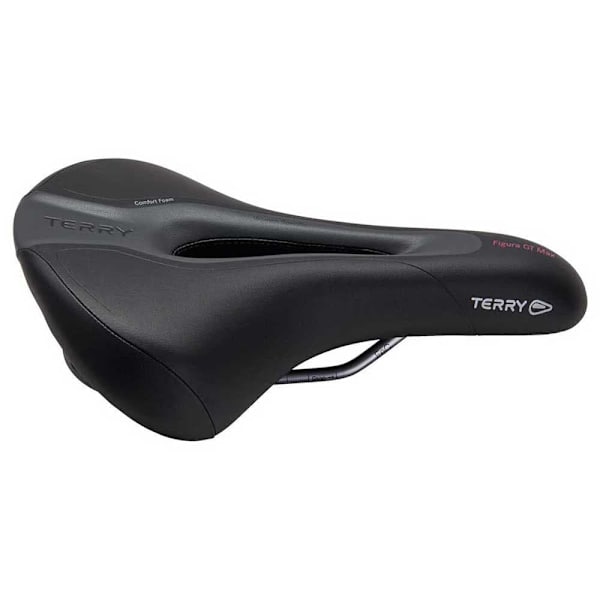 Terry Fisio Sadel Figura Gt Max Sort 175 mm