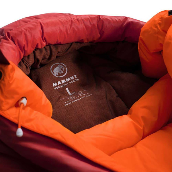 Mammut Sovsäck Perform Down -7ºc Röd Long / Central Zipper