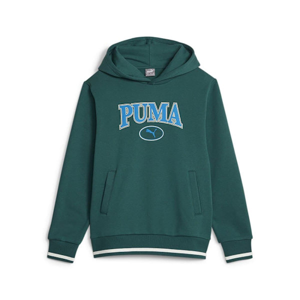 Puma Luvtröja Squad Fl Grönt 13-14 Years Pojke