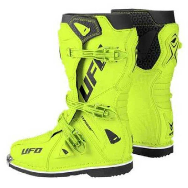 Ufo Typhoon Off-road Saappaat Keltainen EU 38 Poika