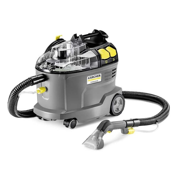 Karcher Støvsuger Puzzi 8/1 Grå Sort, Grå, Gul