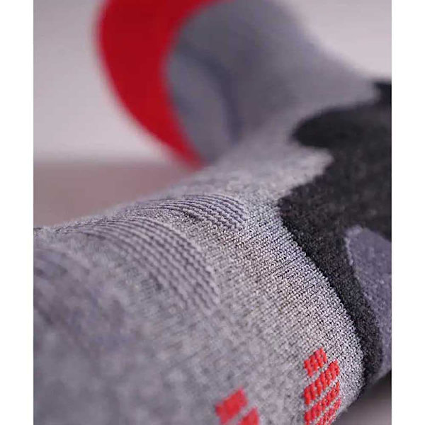 Lenz Långstrumpor Heat 5.1 Toe Cap Slim Fit Grå EU 45-47 Man