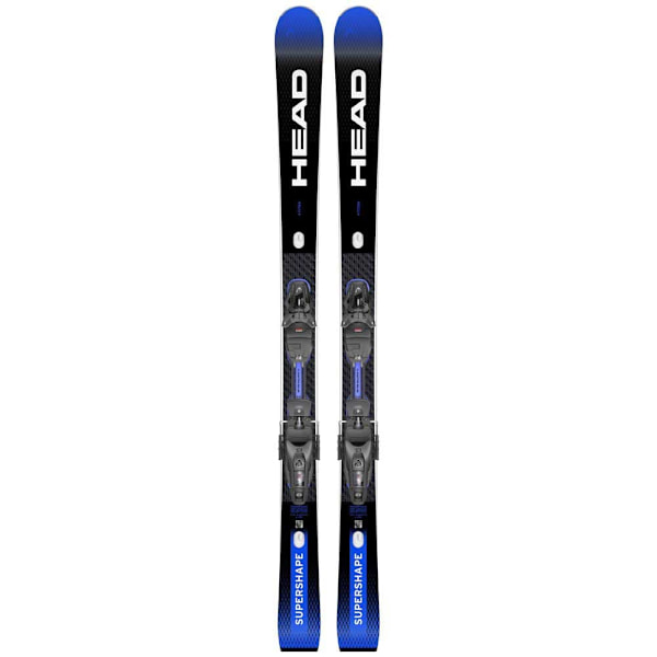 Head Supershape E-titan + Prot. Pr 13 Gw Alpinski Sort 184
