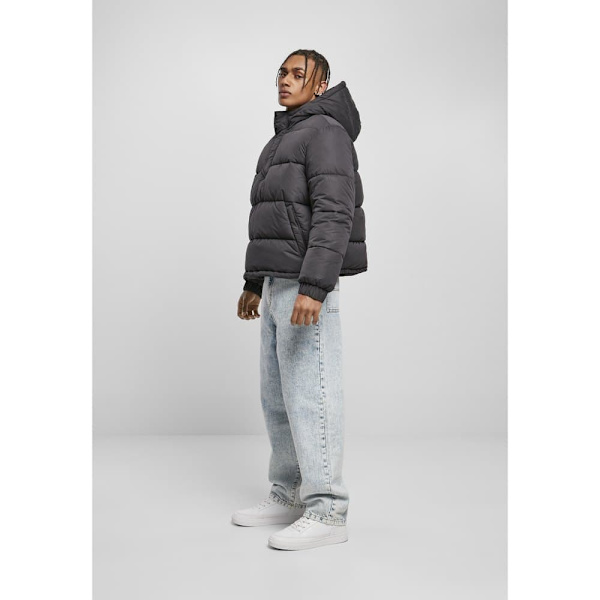 Urban Classics Jakke Hooded Cropped Sort L Mand