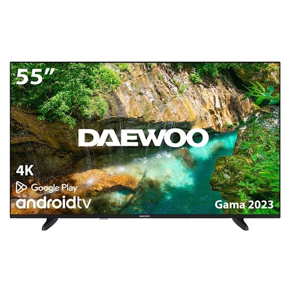 Daewoo Tv 55dm62ua 55´´ 4k Led Gylden Europe PAL Sort