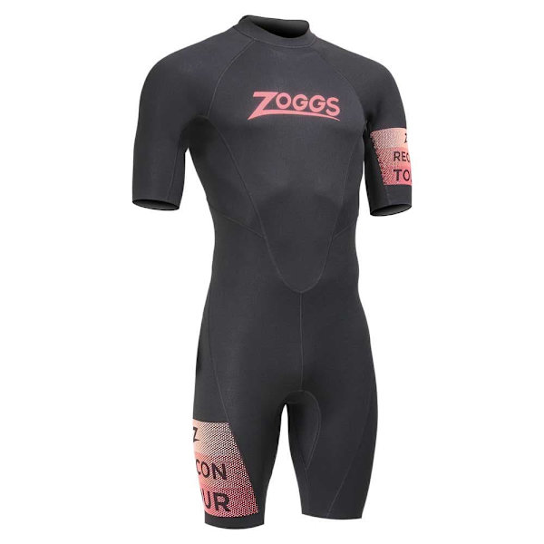 Zoggs Shorty Recon Tour Sort S Kvinde