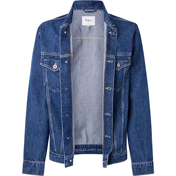 Pepe Jeans Regular Denimjakke Blå S Mand