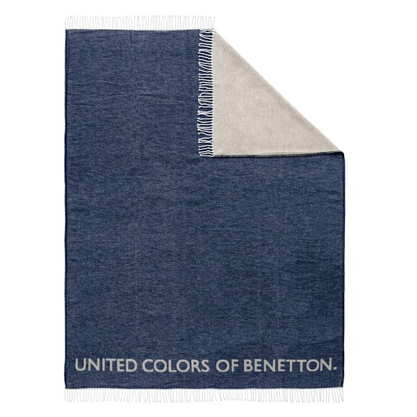 Benetton Tæppe 140x190 Cm Blå