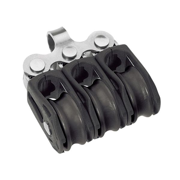 Barton Marine Tredobbelt Fast Remskive T0 Søvfarvet 20 mm