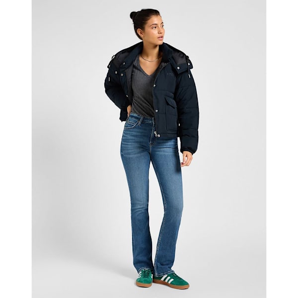 Lee Breese Boot Jeans Blå 32 / 33 Kvinde