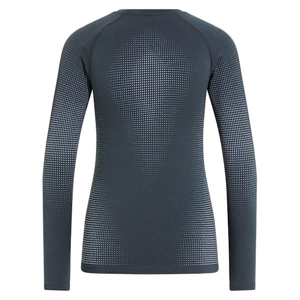 Odlo Top Crew Neck Performance Warm Eco Blå L Kvinna