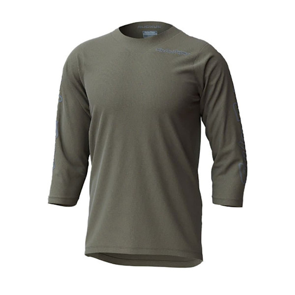 Troy Lee Designs Ruckus 3/4 Ærme T-shirt Grå S Mand