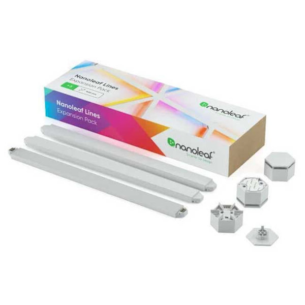 Nanoleaf Led Panel Lines Expansion Pack 3pk Transparent