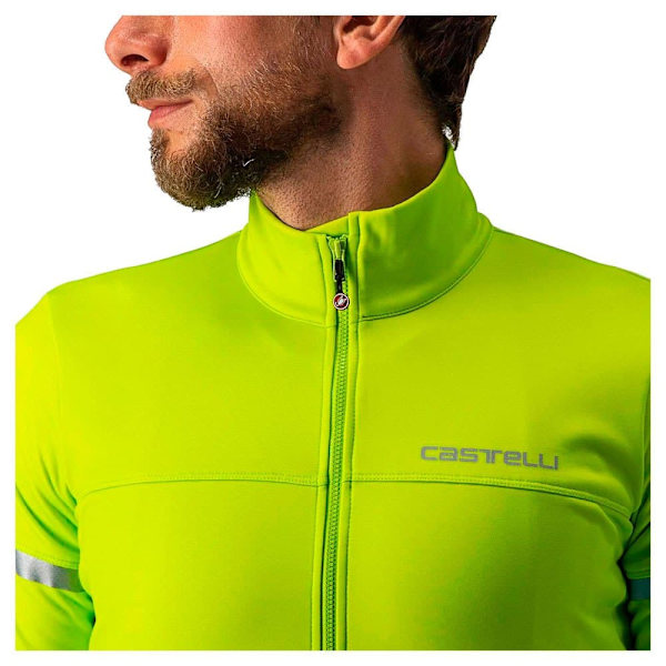 Castelli Långärmad Tröja Fondo 2 Fz Grönt M Man