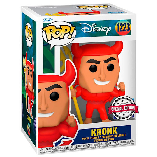Funko Pop Disney Kejsaren Och Hans Galenskaper Kronk Exklusiv
