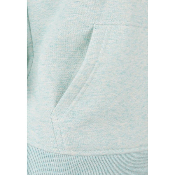 Urban Classics Sweatshirt Color Melange Blå M Kvinde