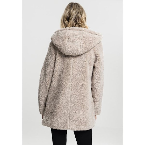 Urban Classics Parka Sherpa Hvid XS Kvinde