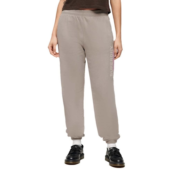 Superdry Sportswear Boyfriend Joggers Beige S Kvinde
