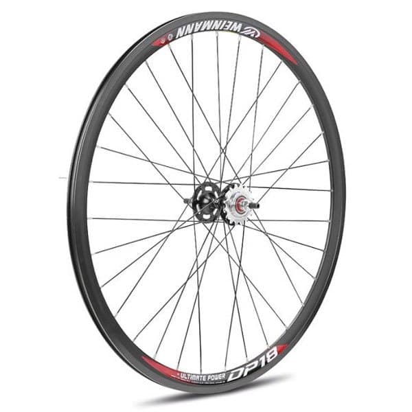 Gurpil Takapyörä Fixed Dp-18 Balls Disc Tubular Musta 9 x 135 mm