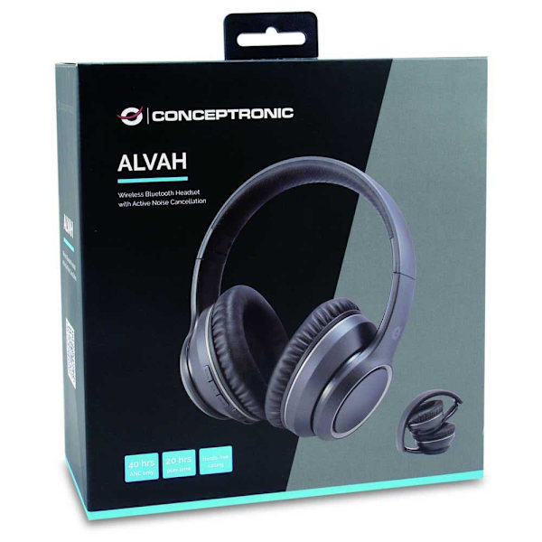 Conceptronic Bluetooth -kuulokkeet Alvah01b Sininen