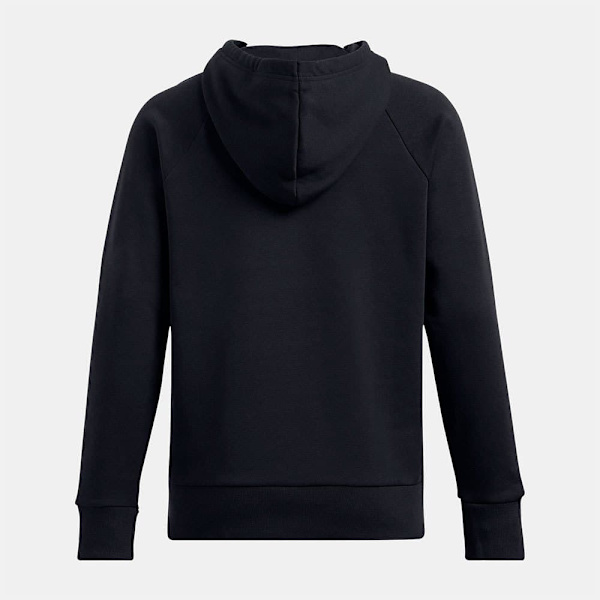 Under Armour Rival Fleece Wordmark Hættetrøje Sort 2XL Kvinde