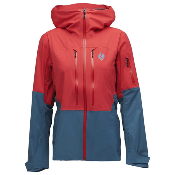 Black Diamond Jakke Recon Lt Stretch Shell Rød S Kvinde