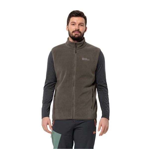 Jack Wolfskin Waldsteig Fz Väst Brun S Man