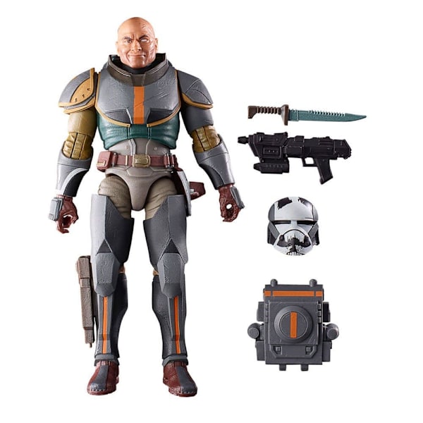 Hasbro Figur Wrecker Mercenary Gear The Bad Batch Star Wars 15 Cm Rød
