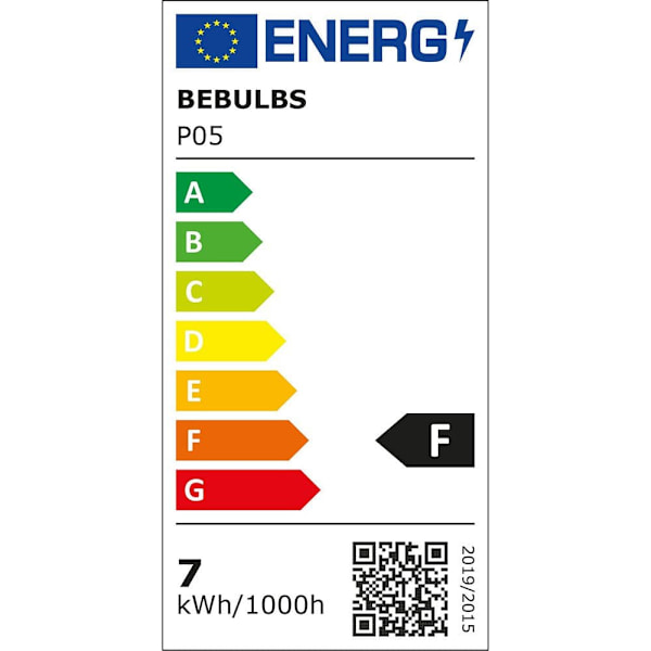 Creative Cables Porcelænseffekt Led Pære 7w 2700k G150