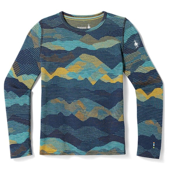 Smartwool Merino 250 Långärmad Baslager Blå 4-5 Years