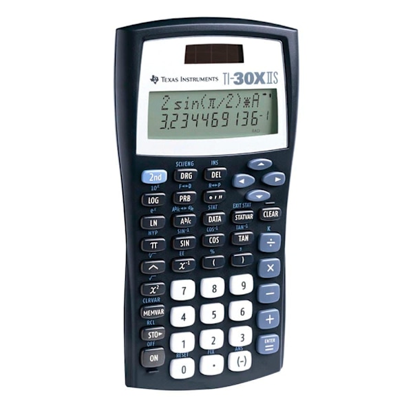 Texas Instruments Lommeregner Ti 30x Ii Solar Blå