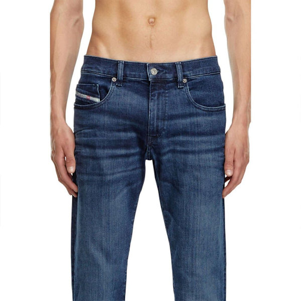 Diesel A03558-0grdj 2019 D Strukt Jeans Blå 33 / 32 Mand
