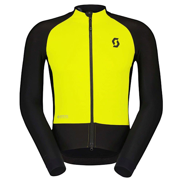 Scott Rc Pro Warm Hybrid Goretex Windstopper Jacka Gul XL Man